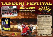 Plakát Taneční festival